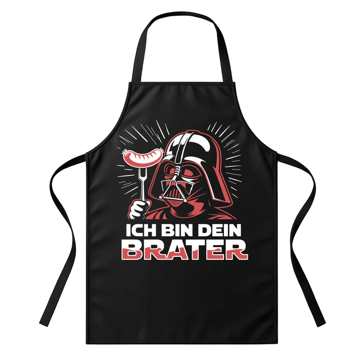 Grillschürze – „Ich bin der Brater“ – BBQ Schürze mit Spruch für Männer