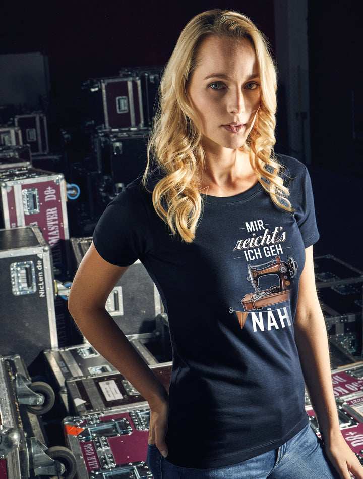 Ich geh Nähen Damen T-Shirt | Spruch Nähen Hobby Schneiderin