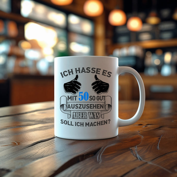 Geburtstag Tasse | Lustige Kaffeetasse Geburtstag Spruch Kaffeebecher mit Humor