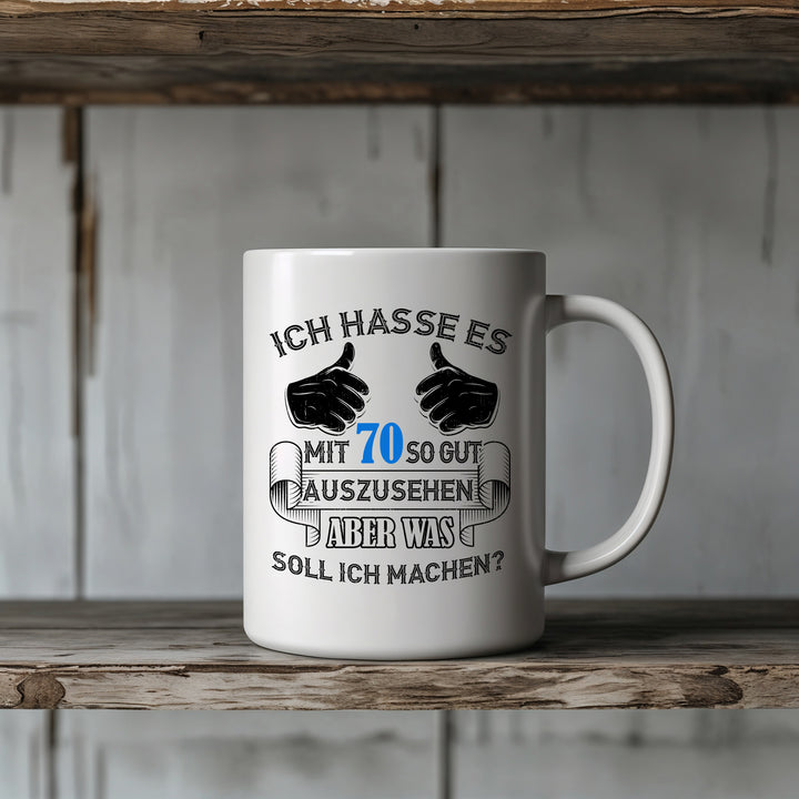 Geburtstag Tasse | Lustige Kaffeetasse Geburtstag Spruch Kaffeebecher mit Humor