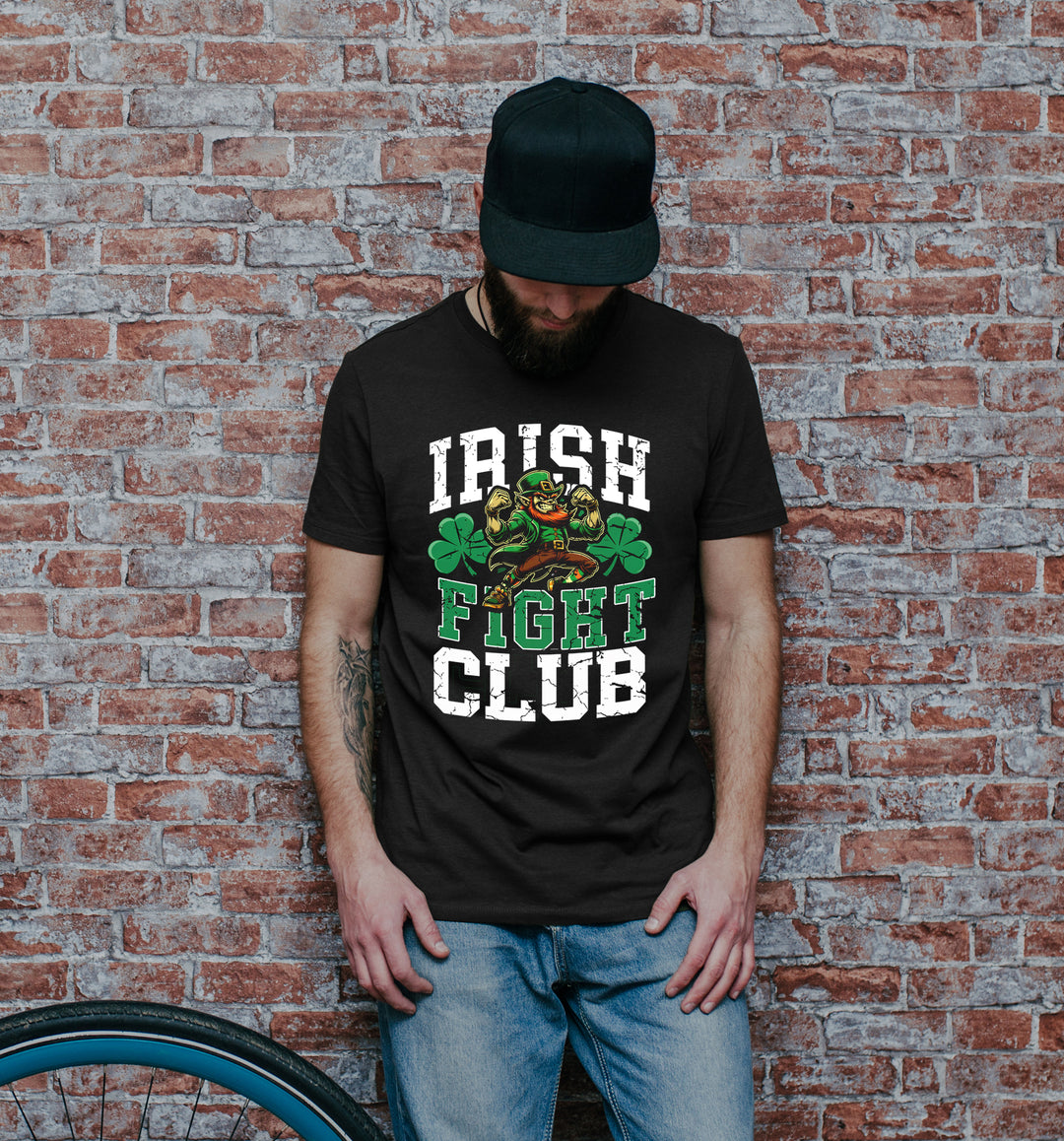 Irish Fight Club T-Shirt | Irland Kleeblatt, Boxen & Pub