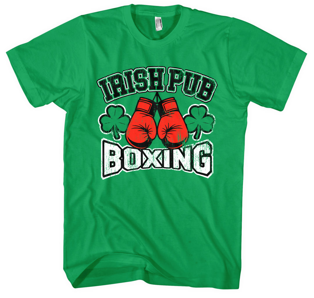 Irish Pub Boxing T-Shirt | Boxen Irland Kleeblatt Pub Fighter