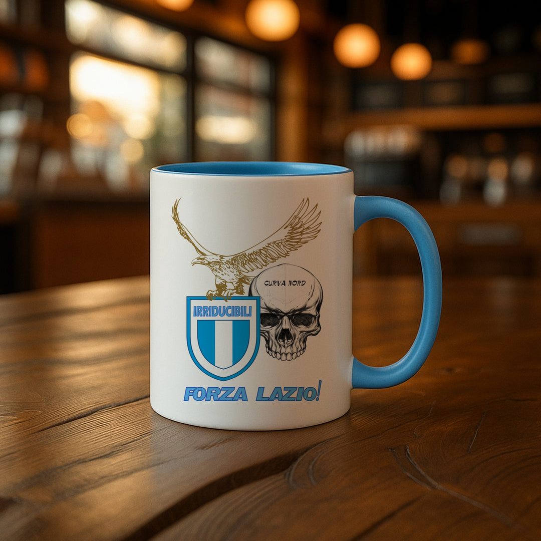 Irriducibili Lazio Tasse | Kaffeetasse Italien Curva Nord Kaffeebecher Ultras | M7
