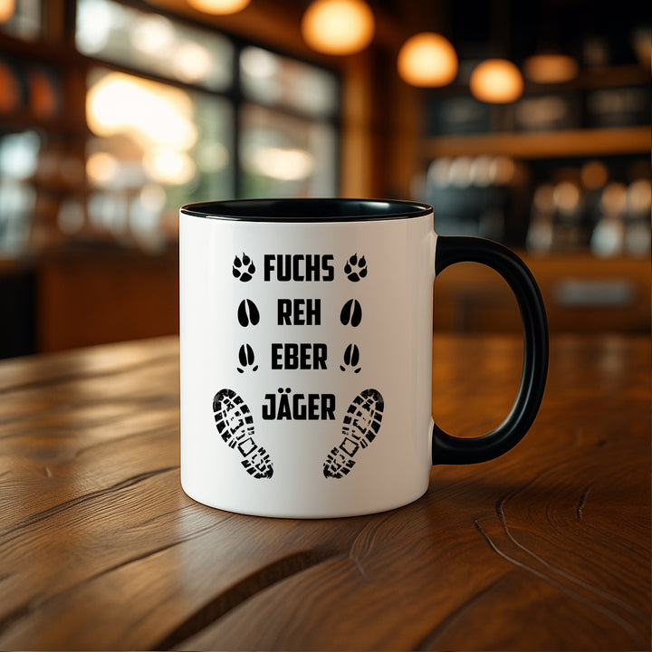 Jäger Tasse | Forstwirt Kaffeetasse Kaffeebecher Jäger Jagd | M1