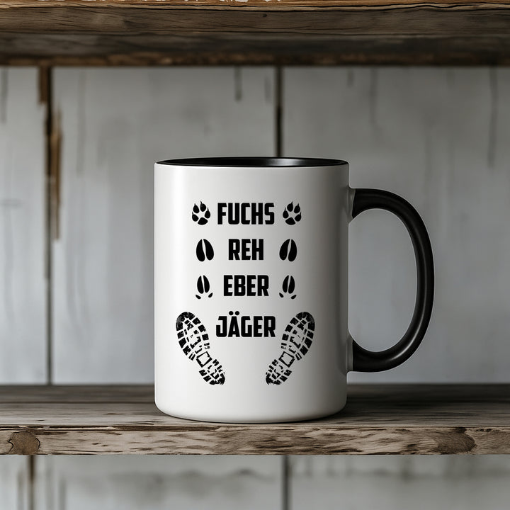 Jäger Tasse | Forstwirt Kaffeetasse Kaffeebecher Jäger Jagd | M1