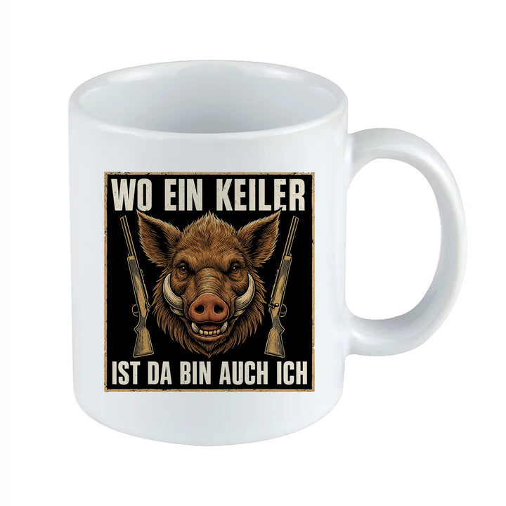 Jäger Tasse | Forstwirt Kaffeetasse Kaffeebecher Jäger Jagd | M2