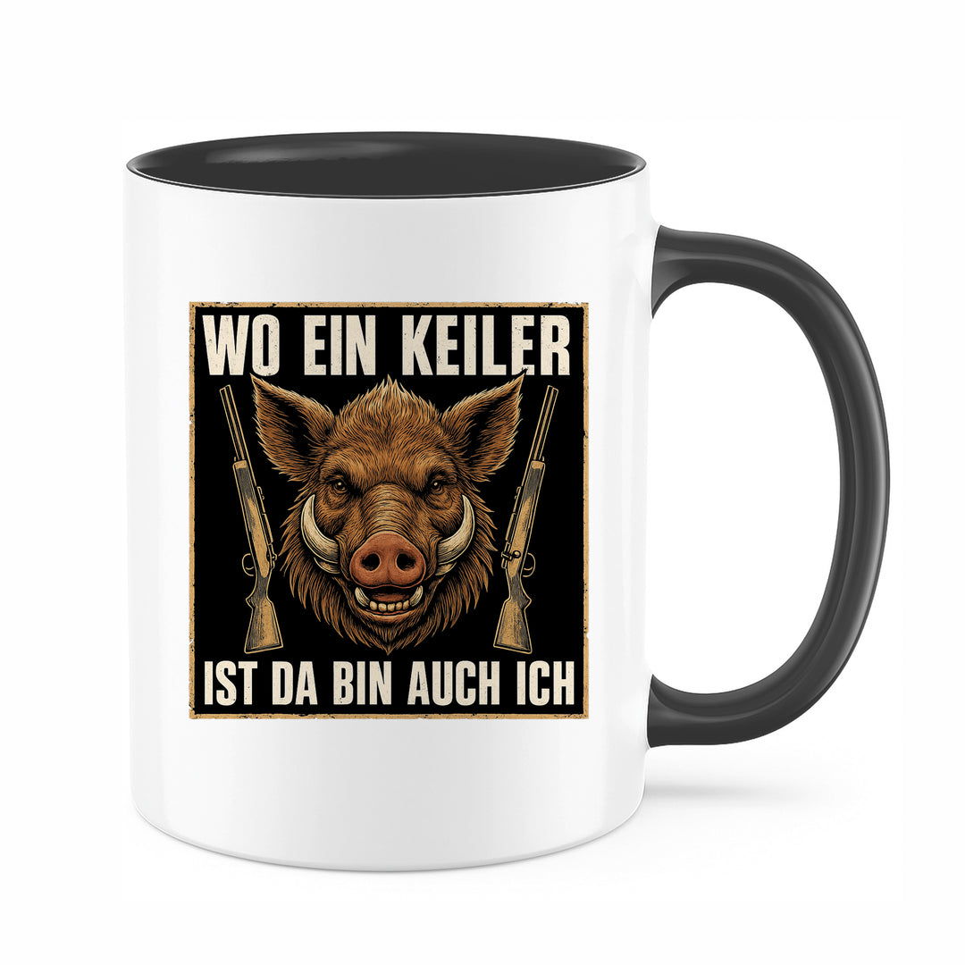 Jäger Tasse | Forstwirt Kaffeetasse Kaffeebecher Jäger Jagd | M2
