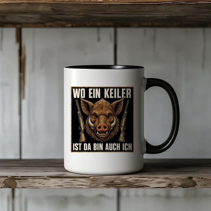 Jäger Tasse | Forstwirt Kaffeetasse Kaffeebecher Jäger Jagd | M2