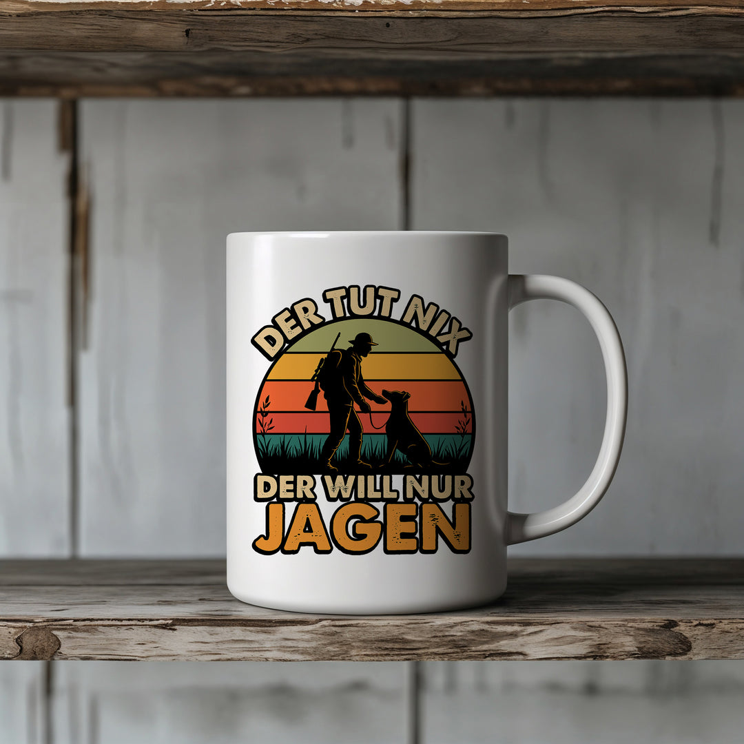 Jäger Tasse | Forstwirt Kaffeetasse Kaffeebecher Jäger Jagd | M3