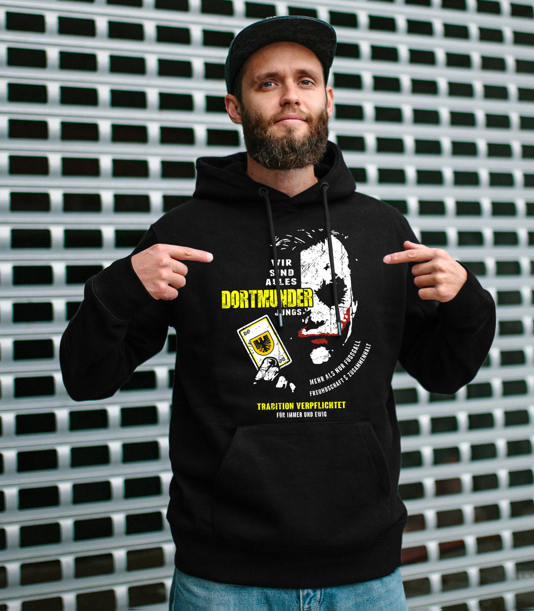 Joker Dortmund Kapuzenpullover | Ruhrpott Dortmund Jungs Hoodie