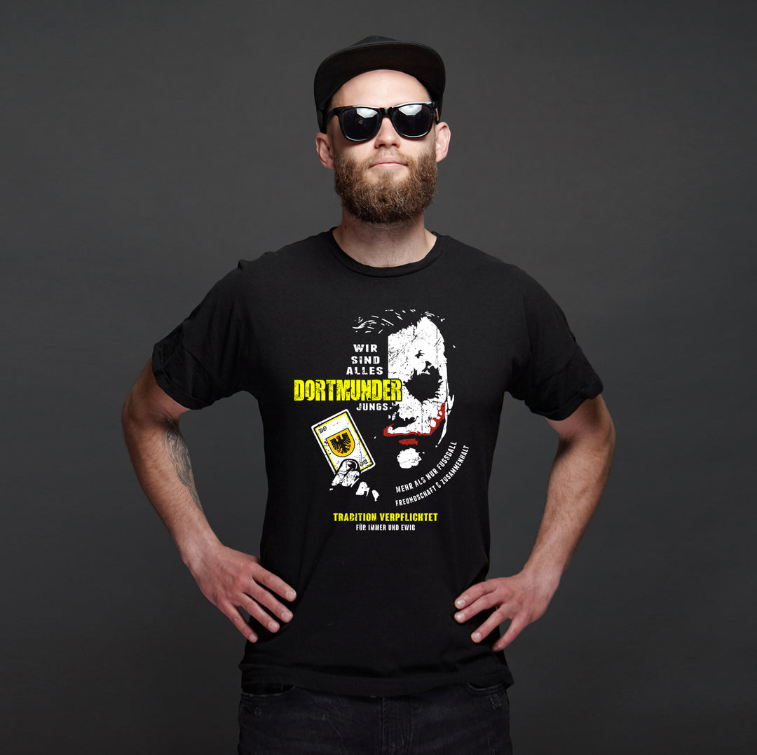 Joker Dortmund T-Shirt | Ruhrpott Dortmunder Jungs
