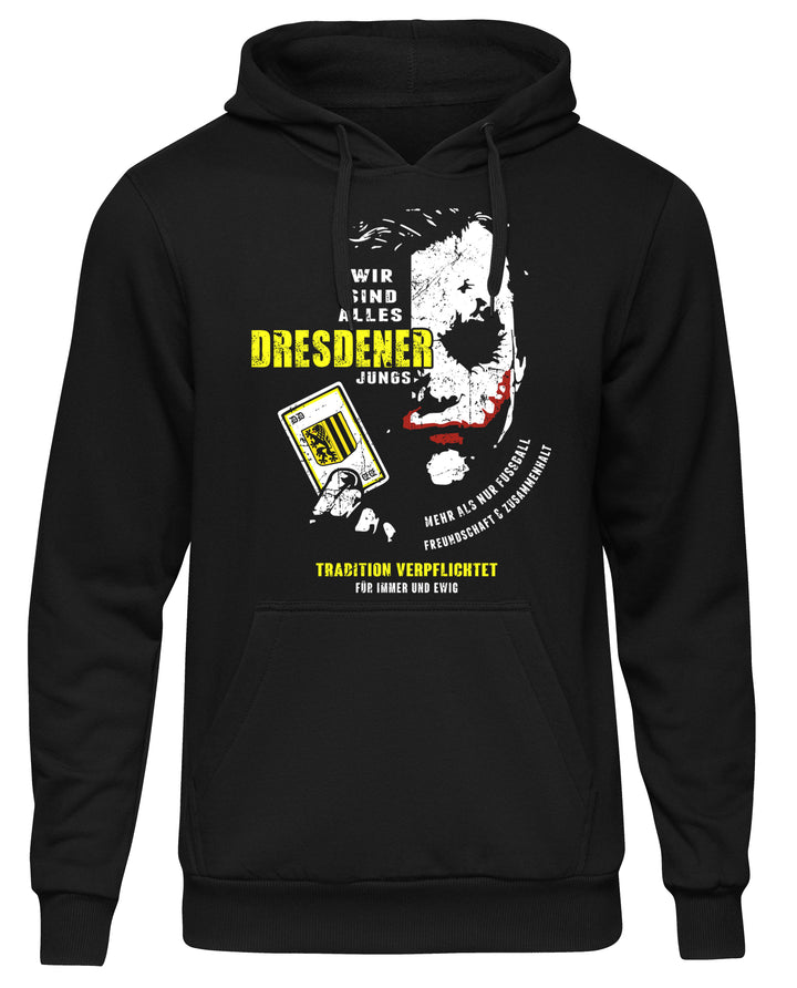 Joker Dresden Kapuzenpullover | Ostdeutschland Dresdener Jungs Hoodie