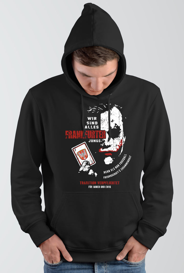 Joker Frankfurt Kapuzenpullover | Hessen Frankfurter Jungs FFM Mainhattan Hoodie