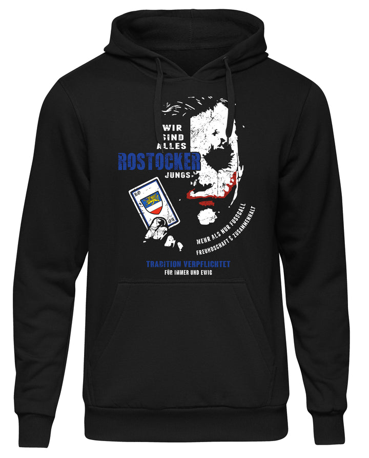 Joker Rostock Kapuzenpullover | Ostdeutschland Rostocker Jungs Hoodie