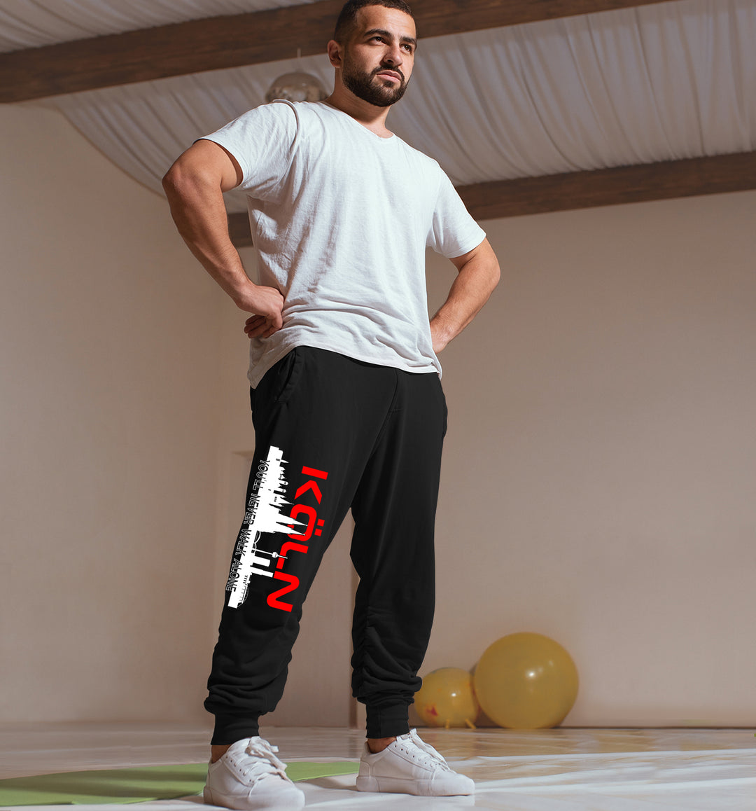 Köln Skyline Jogginghose | Fanartikel Sport Hose