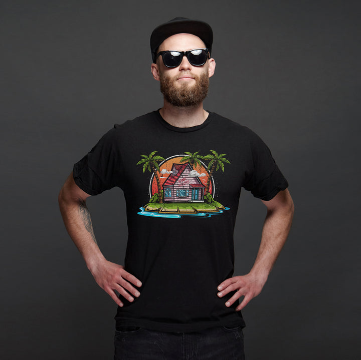 Kame House Herren T-Shirt | Son Goku Dragonball Z Kultshirt