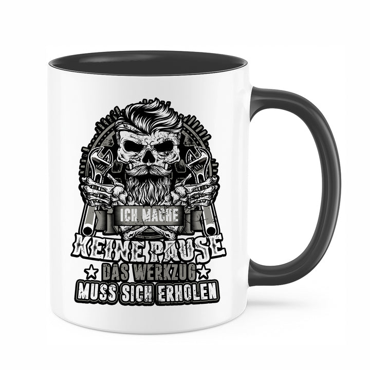 Keine Pause Tasse | Handwerker Papa Opa Kaffeetasse Geschenkidee Kaffeebecher