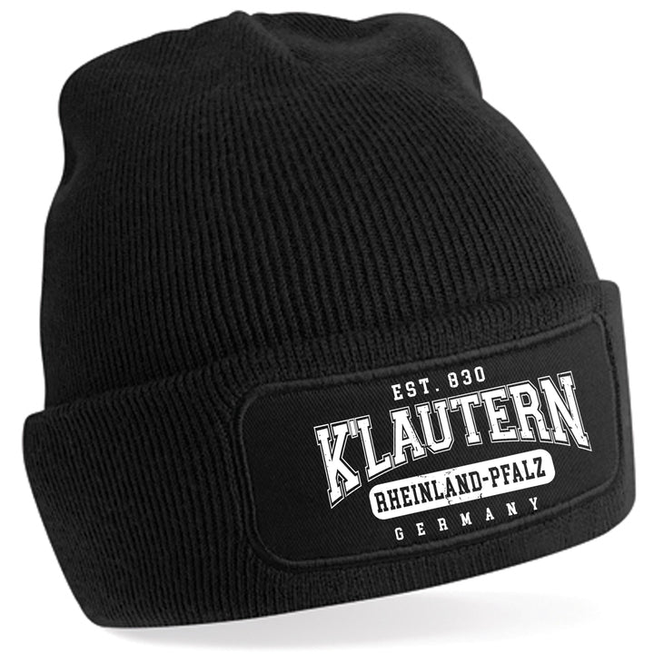 College City Kaiserslautern Mütze | Pfalz Wintermütze Klautern | Patch Beanie