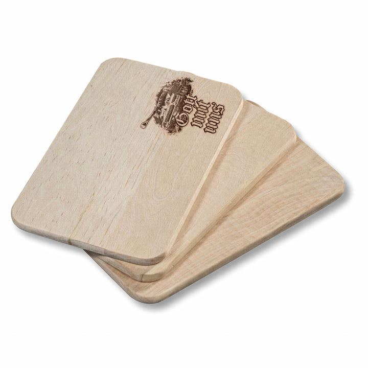 Legende Tiger Schneidebrett | Frühstücksbrettchen mit Gravur – Holzbrett Tiger Panzer Küchenbrett | M4