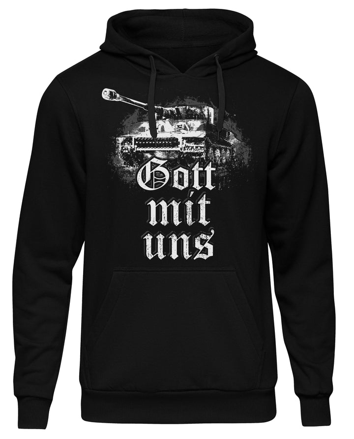 Legende Tiger Kapuzenpullover | Panzer WW2 Military Design | M4