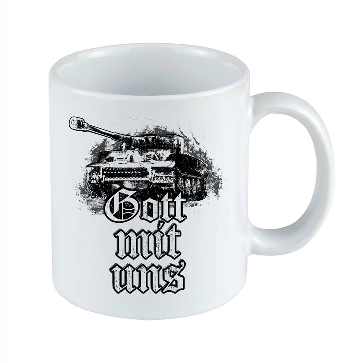 Legende Tiger Tasse | Tiger Panzer Kaffeetasse Militär Deutschland Kaffeebecher | M4