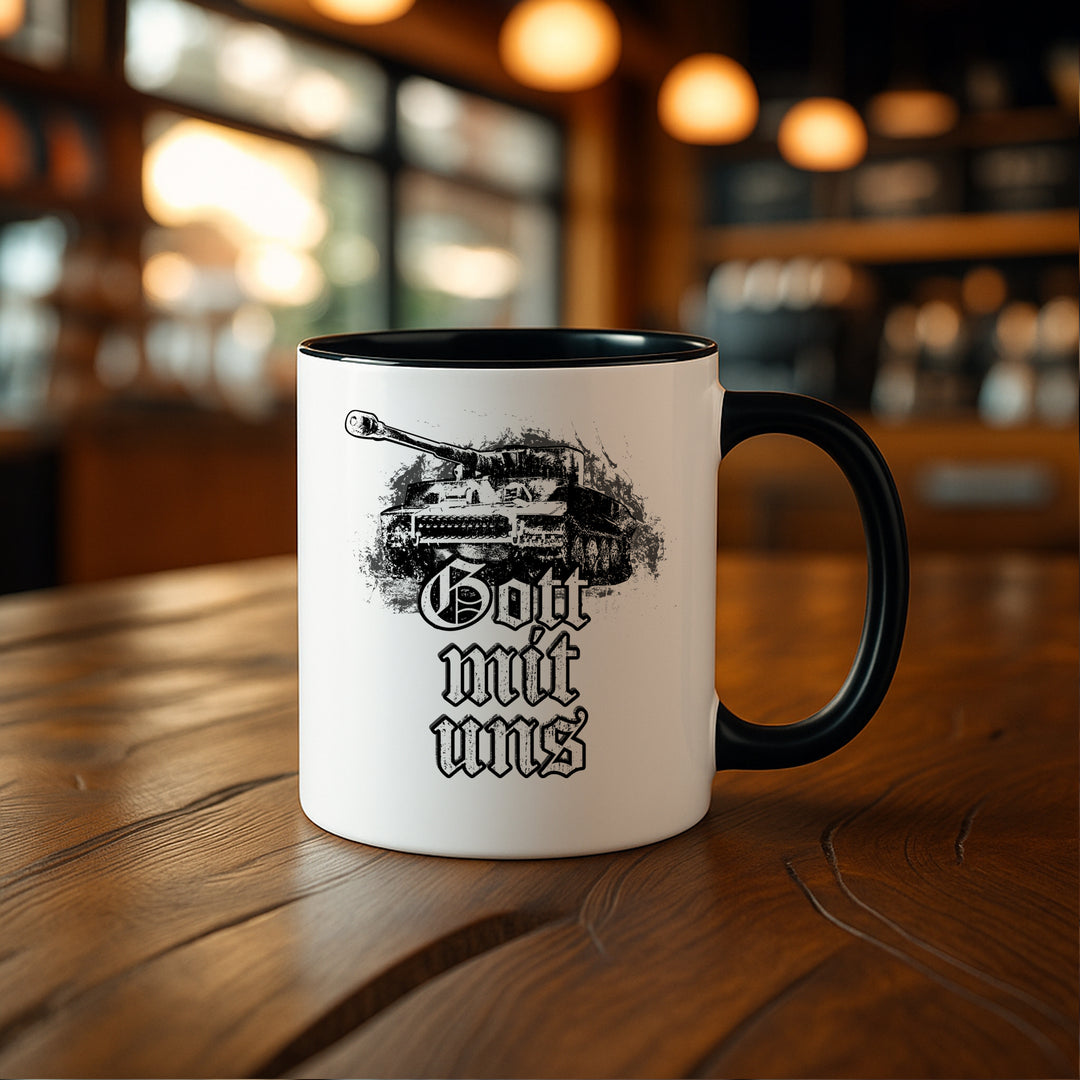 Legende Tiger Tasse | Tiger Panzer Kaffeetasse Militär Deutschland Kaffeebecher | M4
