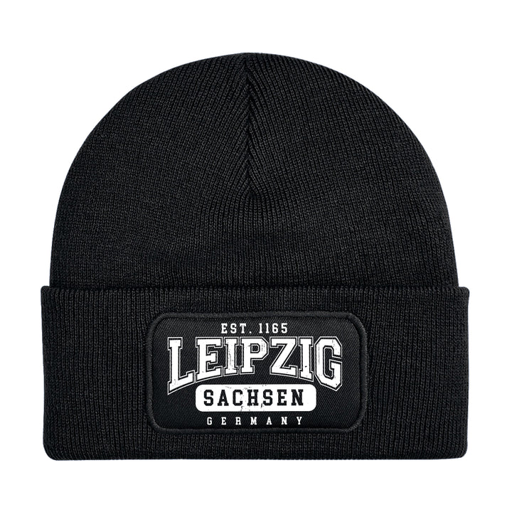 College City Leipzig Mütze | Wintermütze | Patch Beanie