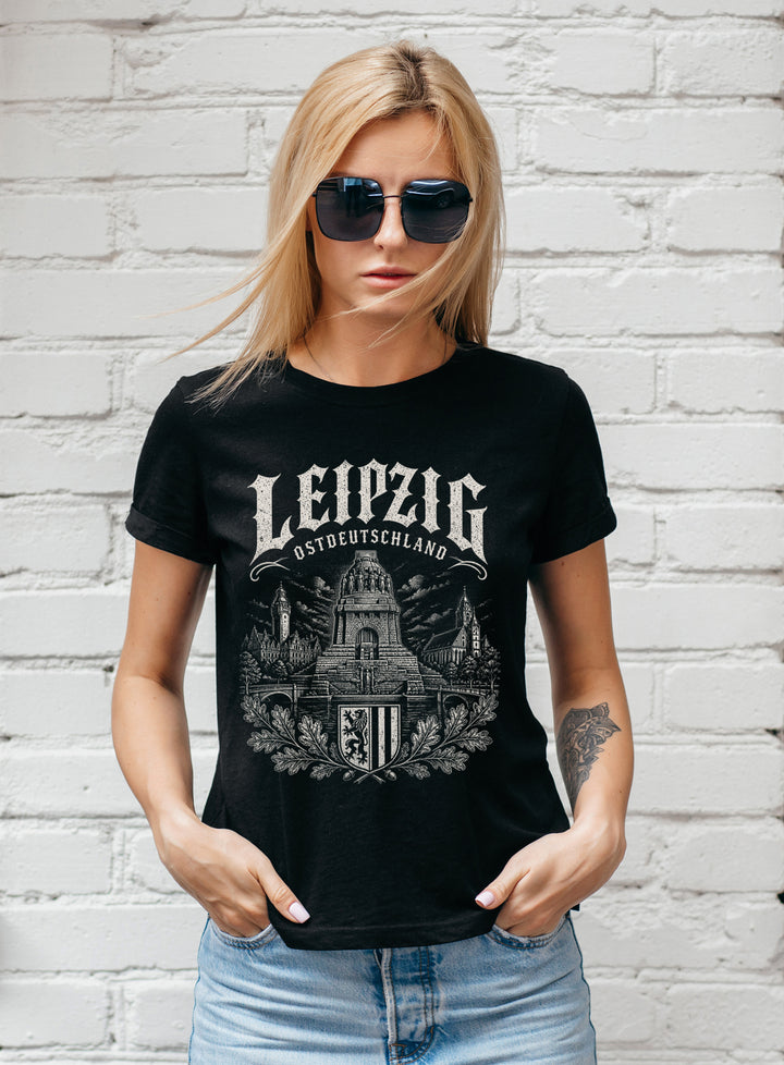 Historica Leipzig Damen T-Shirt | Sachsen Ostdeutschland Shirt Girlie | M1