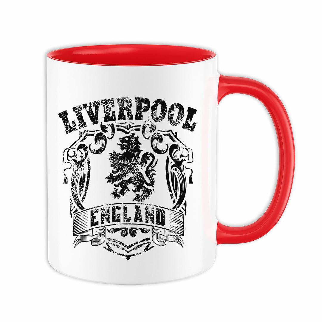 Liverpool Tasse | Kaffeetasse Kaffeebecher England Stadt Fan Geschenk | M1