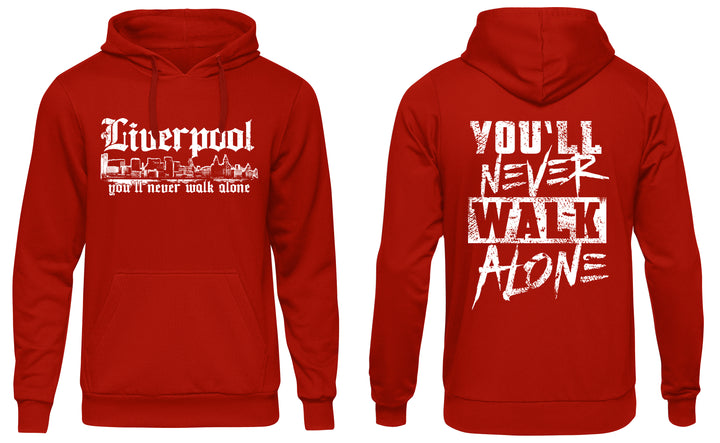 Liverpool Skyline Kapuzenpullover | Sport Fussball Trikot Ultras | M2