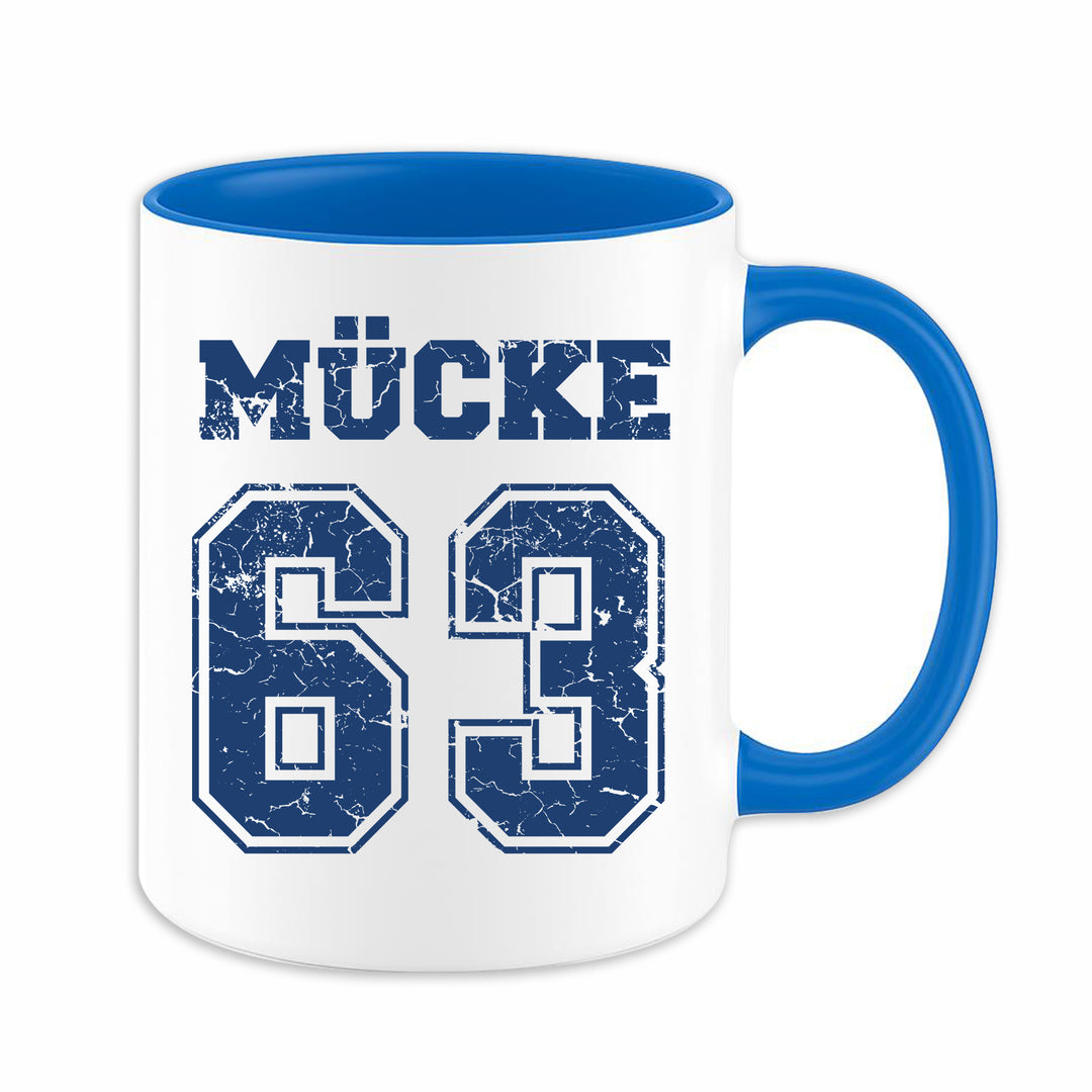Mücke 63 Tasse | Bulldozer Kaffeetasse Bud Kaffeebecher | M1