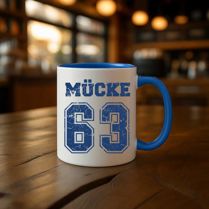 Mücke 63 Tasse | Bulldozer Kaffeetasse Bud Kaffeebecher | M1