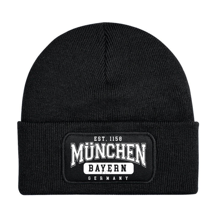 College City München Mütze | Bayern Wintermütze | Patch Beanie