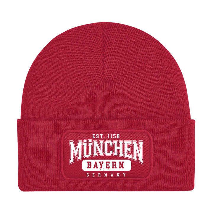 College City München Mütze | Bayern Wintermütze | Patch Beanie