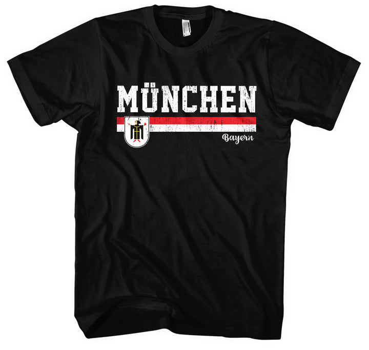 München Heimat T-Shirt | Fanartikel für Bayern | M1-M2