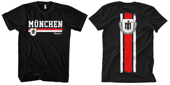 München Heimat T-Shirt | Fanartikel für Bayern | M1-M2