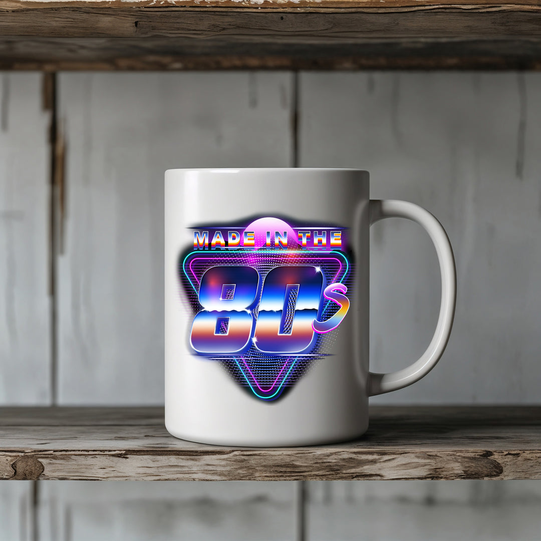 Made in the 80s Tasse | 80er Jahre Club Disco Kaffeetasse Geschenkidee Kaffeebecher