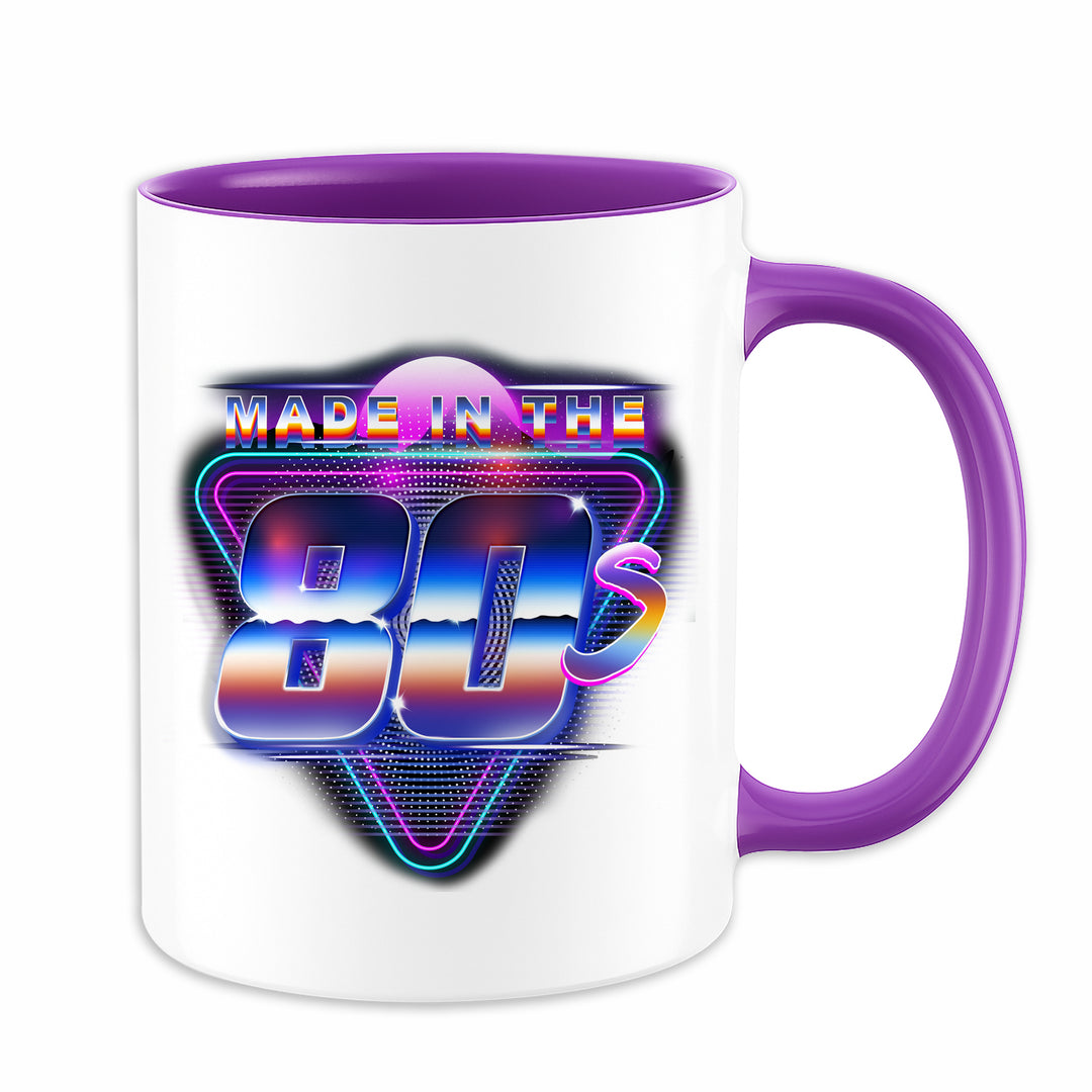 Made in the 80s Tasse | 80er Jahre Club Disco Kaffeetasse Geschenkidee Kaffeebecher