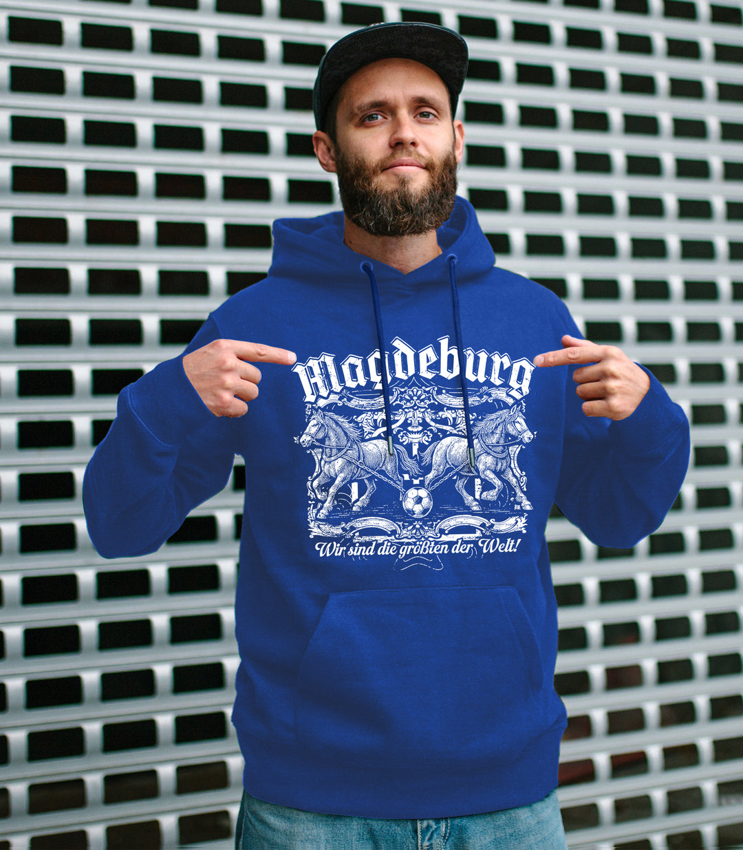 Magdeburg Halbkugeln Kapuzenpullover | Ostdeutschland Heimat | M1