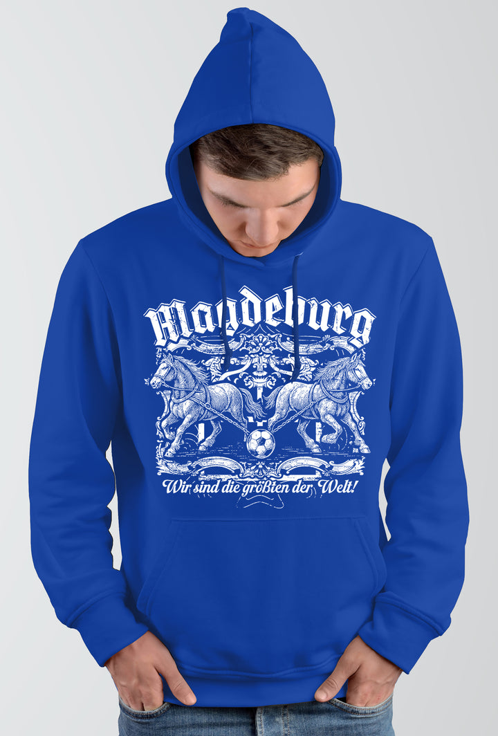 Magdeburg Halbkugeln Kapuzenpullover | Ostdeutschland Heimat | M1