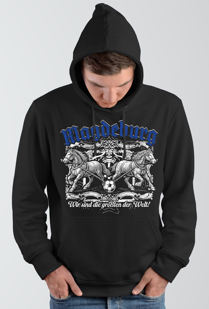 Magdeburg Halbkugeln Kapuzenpullover | Ostdeutschland Heimat | M1