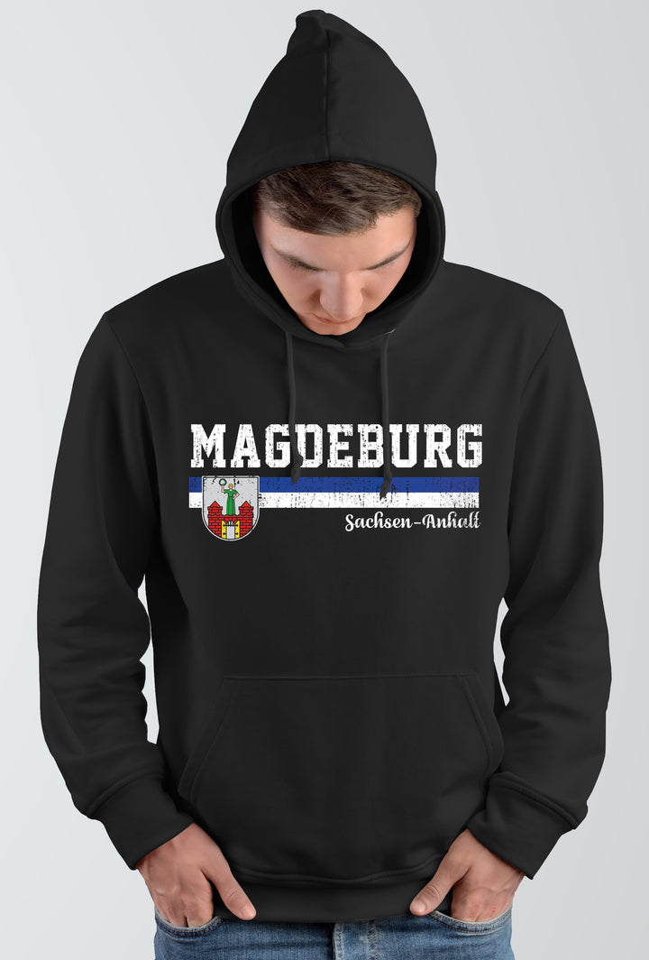 Magdeburg Heimat Kapuzenpullover | Fanartikel für Sachsen-Anhalt | M1-M2
