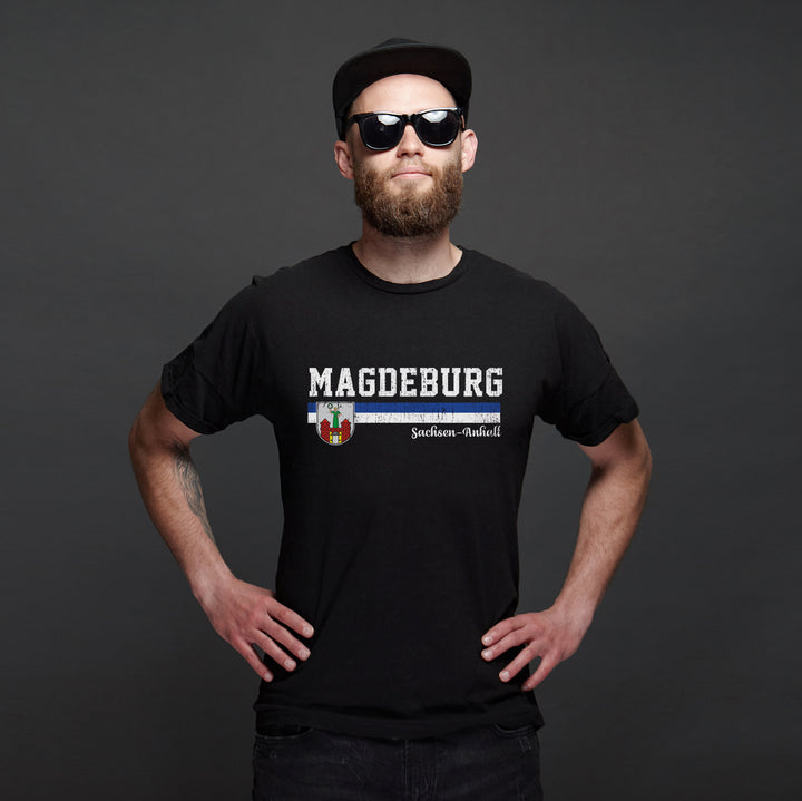 Magdeburg Heimat T-Shirt | Fanartikel für Sachsen-Anhalt | M1-M2