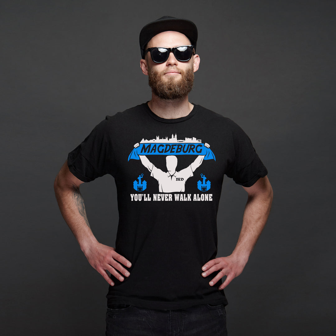 Magdeburg Support T-Shirt | Skyline Fussball City Fanartikel