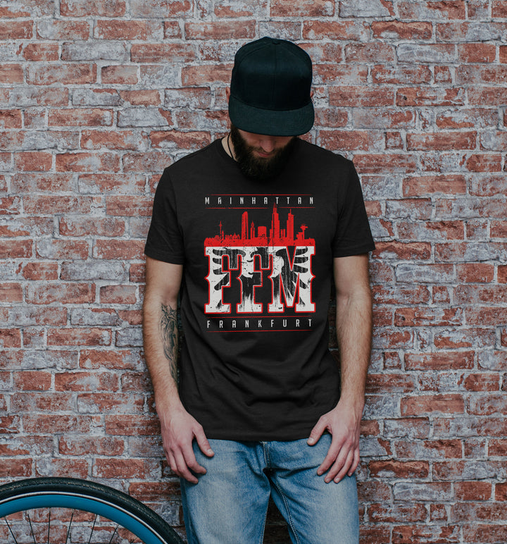 Mainhatten T-Shirt | Frankfurt FFM Skyline | M1