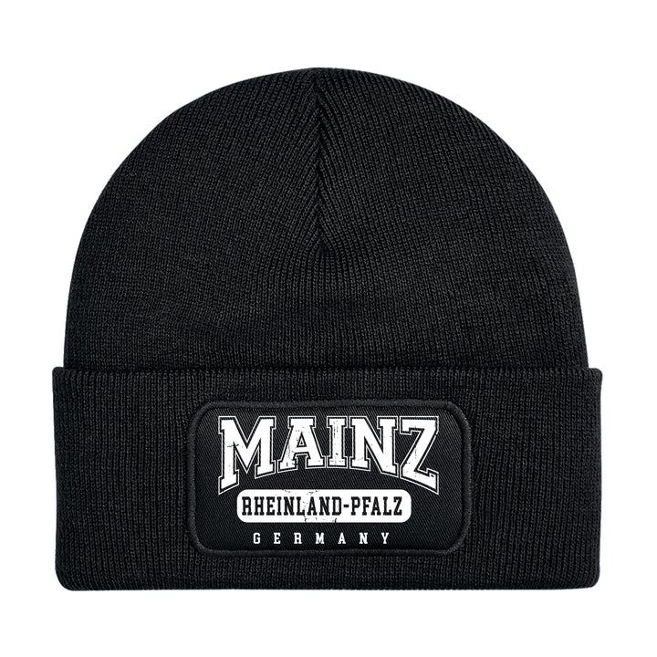 College City Mainz Mütze | Rhein-Main Wintermütze | Patch Beanie