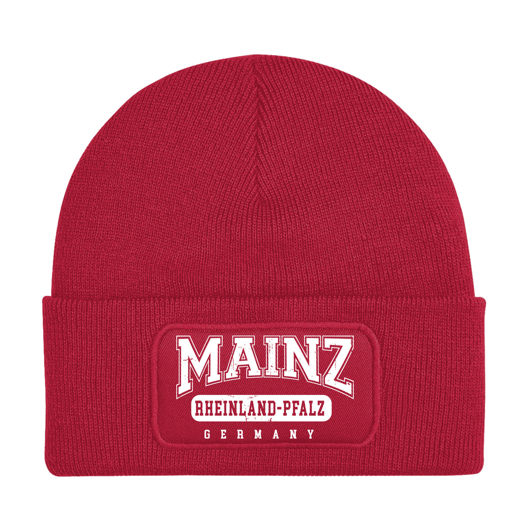 College City Mainz Mütze | Rhein-Main Wintermütze | Patch Beanie