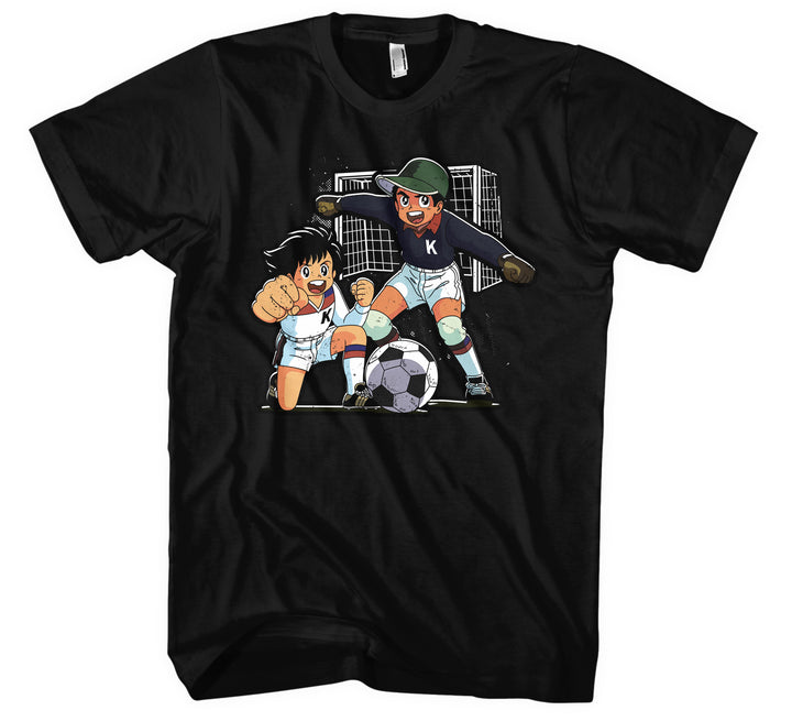 Mario & Gregor T-Shirt | Kickers Fussball Comic 90er Kult
