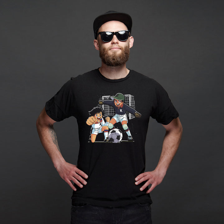 Mario & Gregor T-Shirt | Kickers Fussball Comic 90er Kult