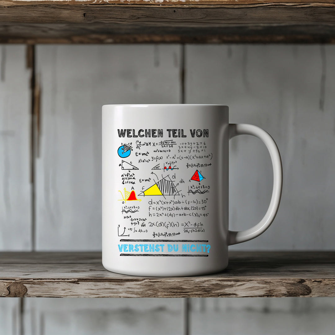 Mathematiker Tasse | Albert Einstein Kaffeetasse Lehrer Kaffeebecher Mathe Nerd | M1